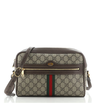Gucci Ophidia Shoulder Bag GG Coated Canvas Small