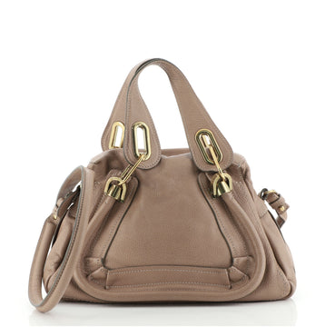 Chloe Paraty Top Handle Bag Leather Small