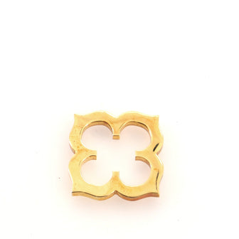 Cartier C Flat Pendant Necklace 18K Yellow Gold