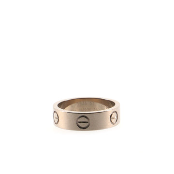 Cartier Love Band Ring 18K White Gold