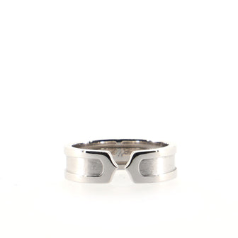 Cartier DOUBLE C Ring 18K White Gold