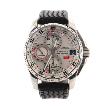 Chopard Mille Miglia Gran Turismo Chronograph Watch Stainless Steel and Rubber 44