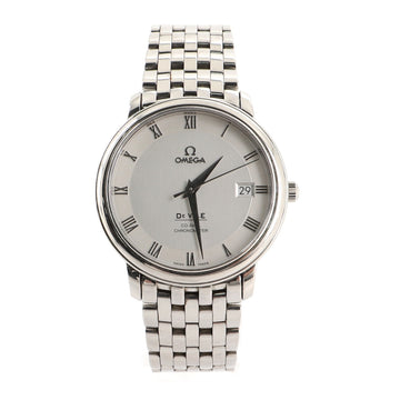 Omega De Ville Prestige Co-Axial Chronometer Automatic Watch Stainless Steel 37