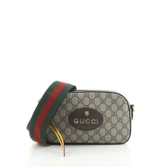 Gucci Neo Vintage Camera Messenger Bag GG Coated Canvas