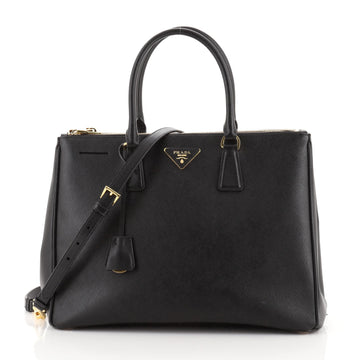 Prada Double Zip Lux Tote Saffiano Leather Large
