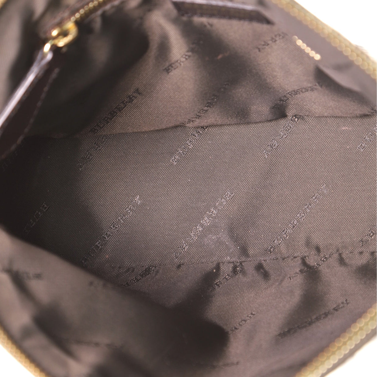 Burberry Orchard Crossbody Bag Haymarket Coated Canvas and Leather Mini