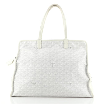 Goyard Hardy Pet Carrier Coated Canvas PM