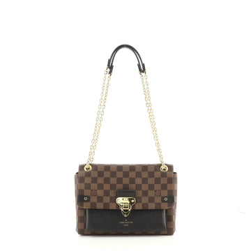 Louis Vuitton Vavin Handbag Damier with Leather PM