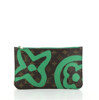 Louis Vuitton Neverfull Pochette Limited Edition Monogram Canvas Large