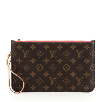 Louis Vuitton Neverfull Pochette Monogram Canvas Large