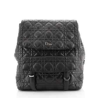 Christian Dior Stardust Backpack Cannage Quilt Leather Large