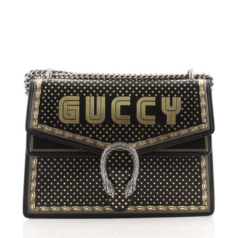 Gucci Dionysus Bag Limited Edition Printed Leather Medium
