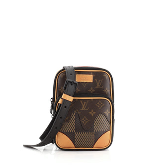 Louis Vuitton Nigo Amazone Sling Bag Limited Edition Giant Damier and Monogram Canvas