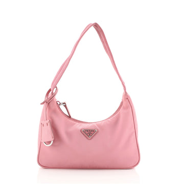 Prada Re-Edition 2000 Hobo Tessuto Mini
