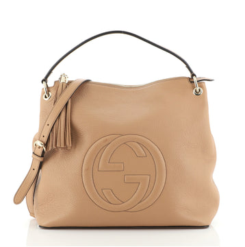 Gucci Soho Convertible Hobo Leather Large