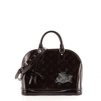 Louis Vuitton Alma Handbag Monogram Vernis PM