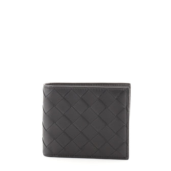 Bottega Veneta Bifold Wallet Maxi Intrecciato Leather Compact