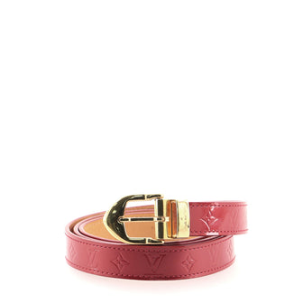 Louis Vuitton Classique Belt Monogram Vernis Thin