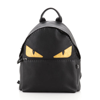 Fendi Selleria Monster Backpack Leather Large