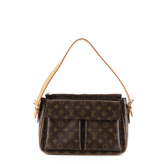 Louis Vuitton Viva Cite Handbag Monogram Canvas GM