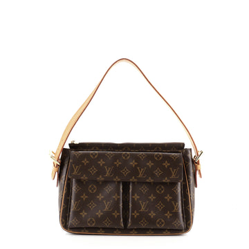 Louis Vuitton Viva Cite Handbag Monogram Canvas GM