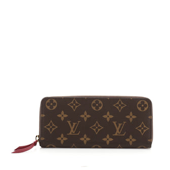 Louis Vuitton Clemence Wallet Monogram Canvas