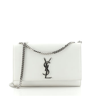 Saint Laurent Classic Monogram Crossbody Bag Grainy Leather Medium