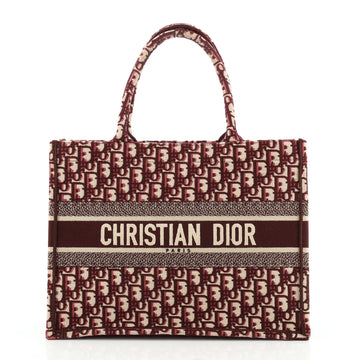 Christian Dior Book Tote Oblique Canvas Small