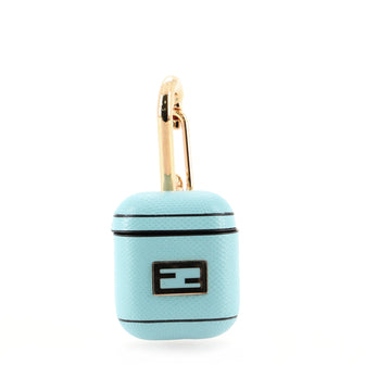 Fendi FF Logo AirPods Case Embossed Snakeskin