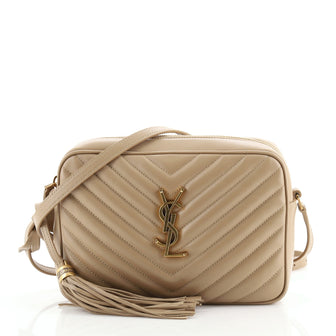 Saint Laurent Lou Camera Bag Matelasse Chevron Leather Small