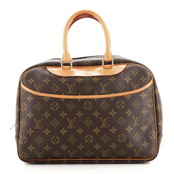 Louis Vuitton Deauville Handbag Monogram Canvas