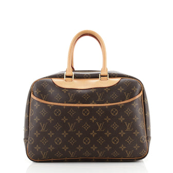 Louis Vuitton Deauville Handbag Monogram Canvas