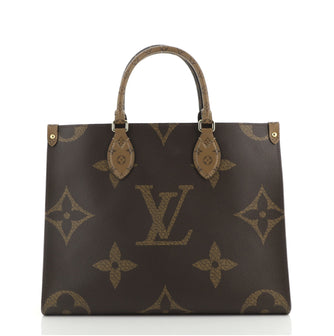 Louis Vuitton OnTheGo Tote Limited Edition Reverse Monogram Giant MM
