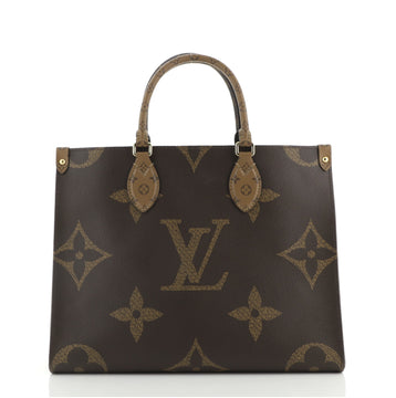 Louis Vuitton OnTheGo Tote Limited Edition Reverse Monogram Giant MM