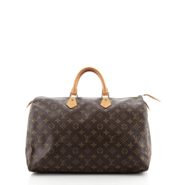 Louis Vuitton Speedy Handbag Monogram Canvas 40