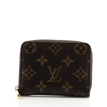 Louis Vuitton Zippy Coin Purse Monogram Canvas