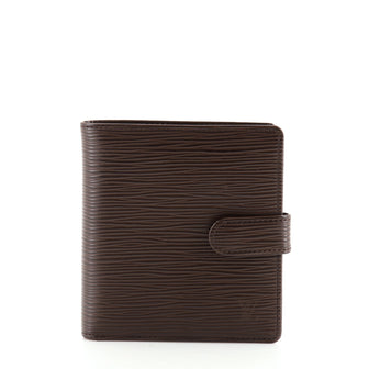 Louis Vuitton Porte-Billets Wallet Epi Leather Compact