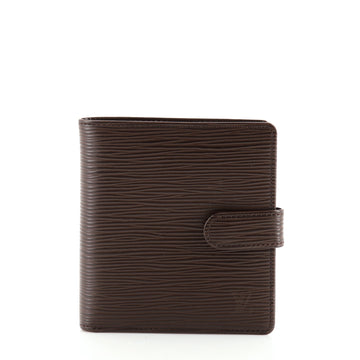 Louis Vuitton Porte-Billets Wallet Epi Leather Compact