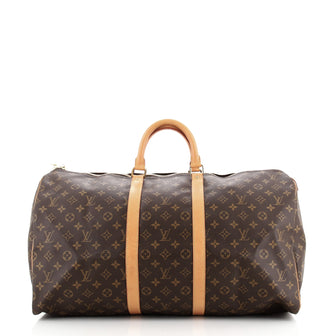 Louis Vuitton Keepall Bag Monogram Canvas 55