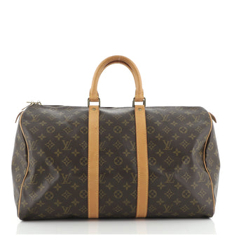Louis Vuitton Keepall Bag Monogram Canvas 45