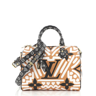 Louis Vuitton Limited Edition Crafty Speedy Bandouliere Bag