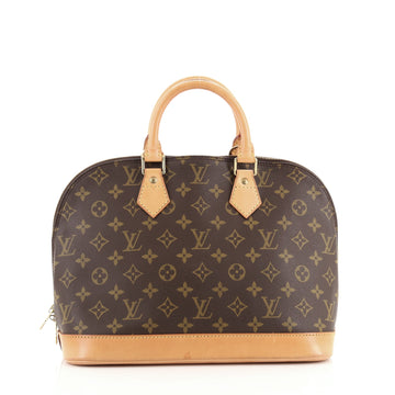 Louis Vuitton Vintage Alma Handbag Monogram Canvas PM