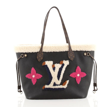 Louis Vuitton Neverfull NM Tote Monogram Teddy MM