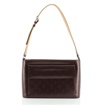 Louis Vuitton Mat Allston Handbag Monogram Vernis