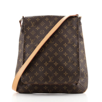 Louis Vuitton Musette Salsa Handbag Monogram Canvas GM