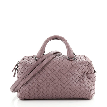 Bottega Veneta Convertible Boston Bag Intrecciato Nappa Mini