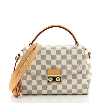 Louis Vuitton Croisette Handbag Damier