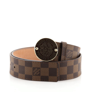 Louis Vuitton Trunks and Bags Belt Monogram Canvas Wide