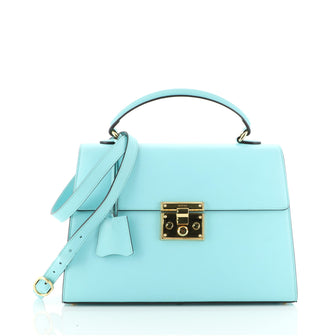 Gucci Padlock Top Handle Bag Leather Medium
