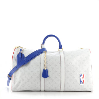 Louis Vuitton LVxNBA Basketball Keepall Bag Limited Edition NBA Monogram Canvas 55